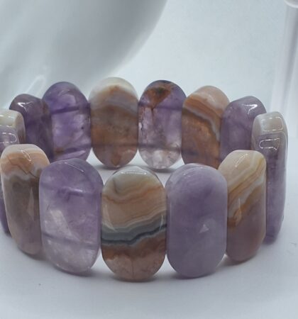 Ametyst lace Agate