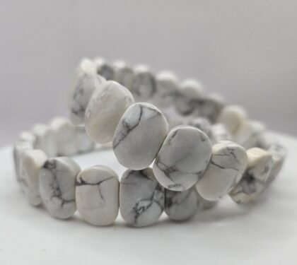 Howlite Náramok