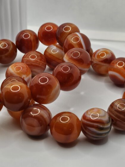 Karneol náramok