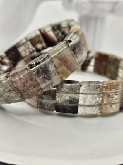 Garden Quartz / Lodolit náramok