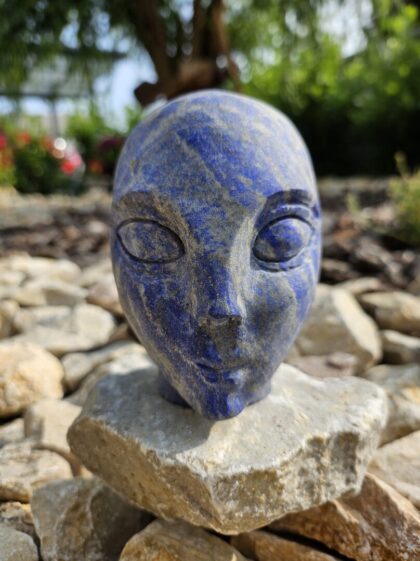 Lapis Lazuli soška Avatar / Alien